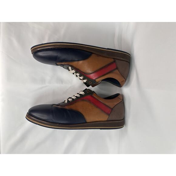 SEPOL Denver Leather Sneakers Sz 42 - Picture 6 of 8